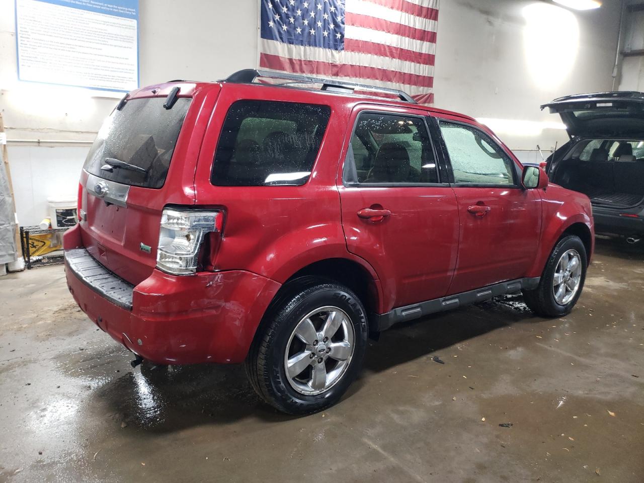 2011 Ford Escape VIN 1FMCU9EG6BKA86431 Copart auction photo, rear end / side damage thumbnail 3