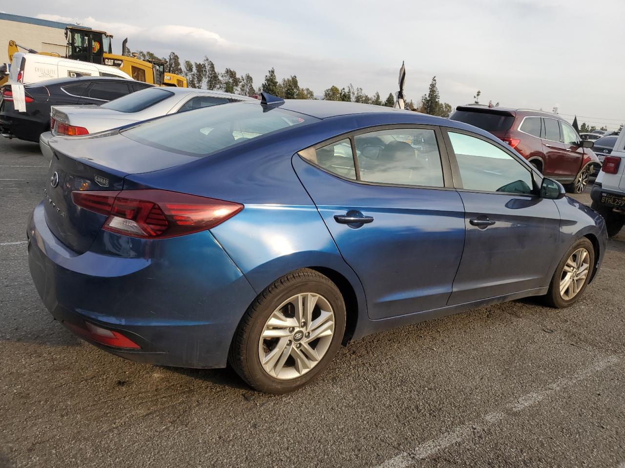 2020 Hyundai Elantra VIN 5NPD84LF9LH578073 Copart auction photo, front end / top/roof damage thumbnail 3
