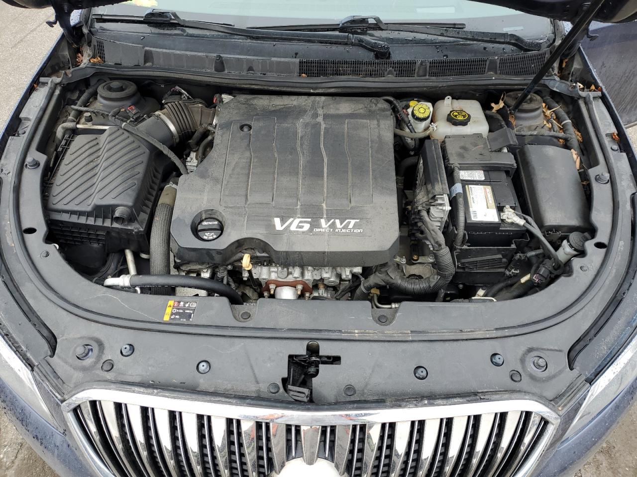 2015 Buick LaCrosse VIN 1G4GD5G31FF215792 Copart auction photo, side damage thumbnail 12