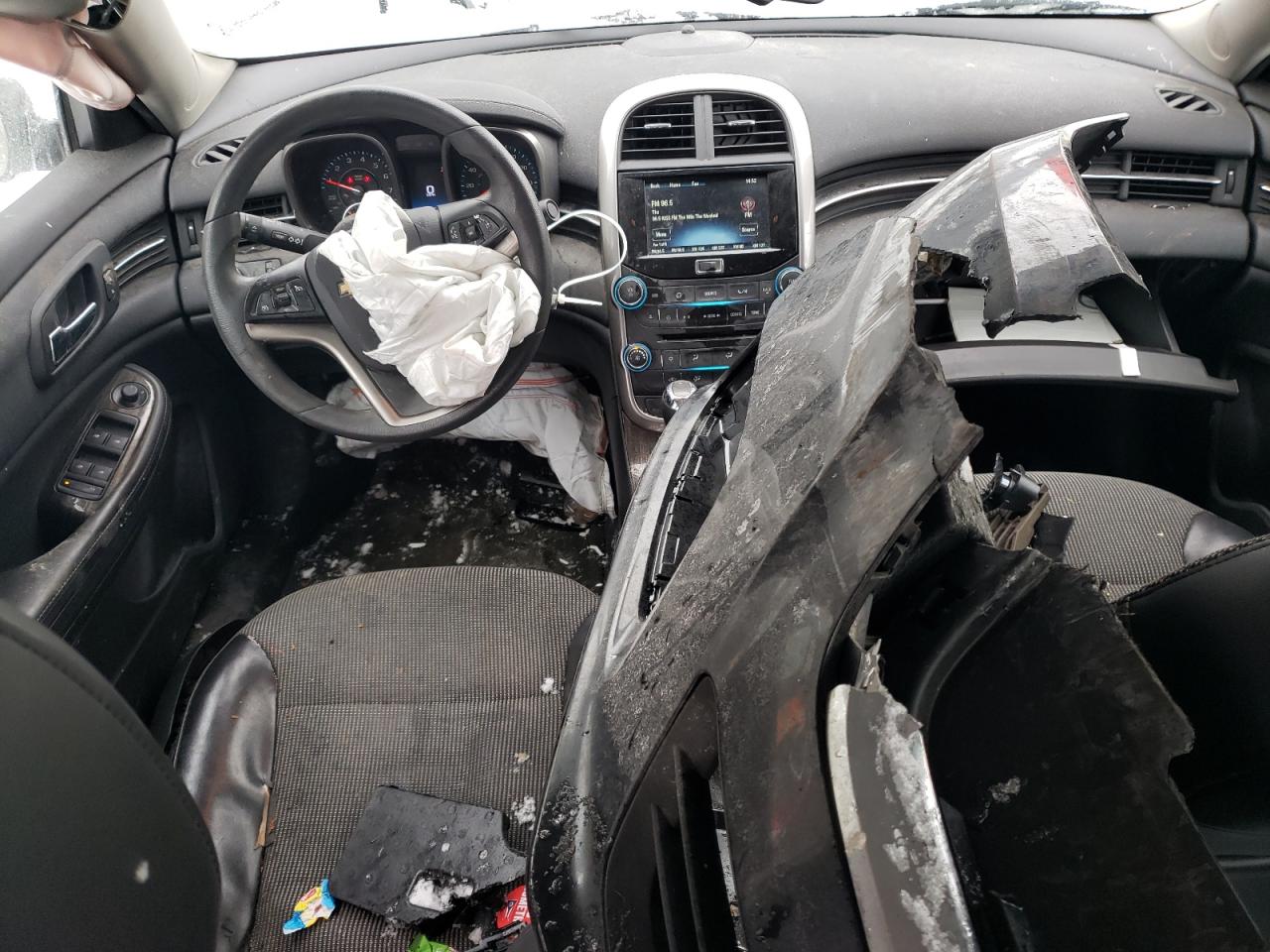 2015 Chevrolet Malibu VIN 1G11C5SL9FF227055 Copart auction photo, front end / side damage thumbnail 8