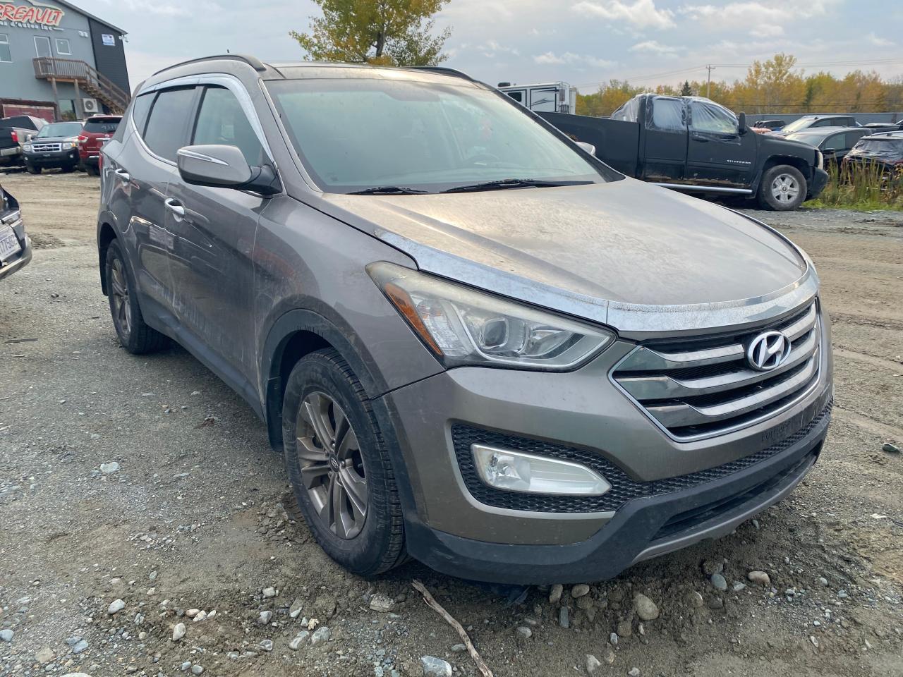 2015 Hyundai Santa Fe VIN 5XYZUDLB4FG274398 Copart auction photo, side damage thumbnail 4