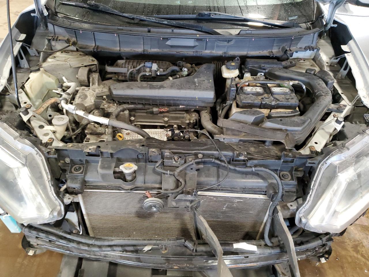 2016 Nissan Rogue VIN 5N1AT2MT1GC810589 Copart auction photo, rear end / front end damage thumbnail 12