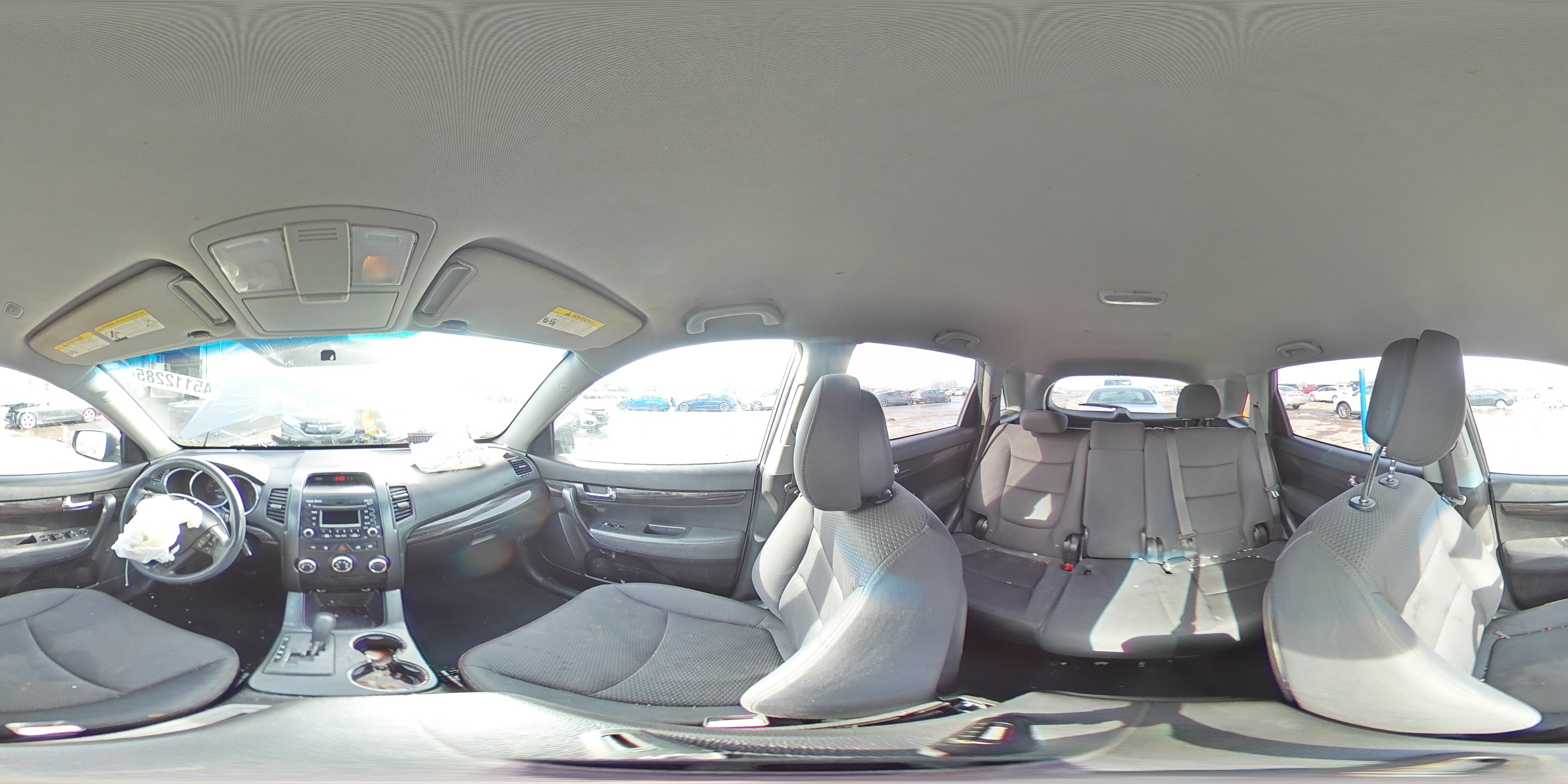 2011 KIA Sorento VIN 5XYKT3A11BG120380 Copart auction photo, front end damage thumbnail 14