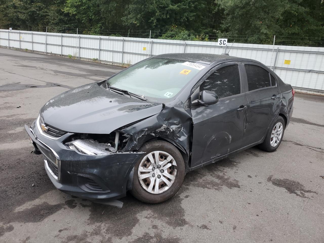 2020 Chevrolet Sonic VIN 1G1JB5SB0L4101393
