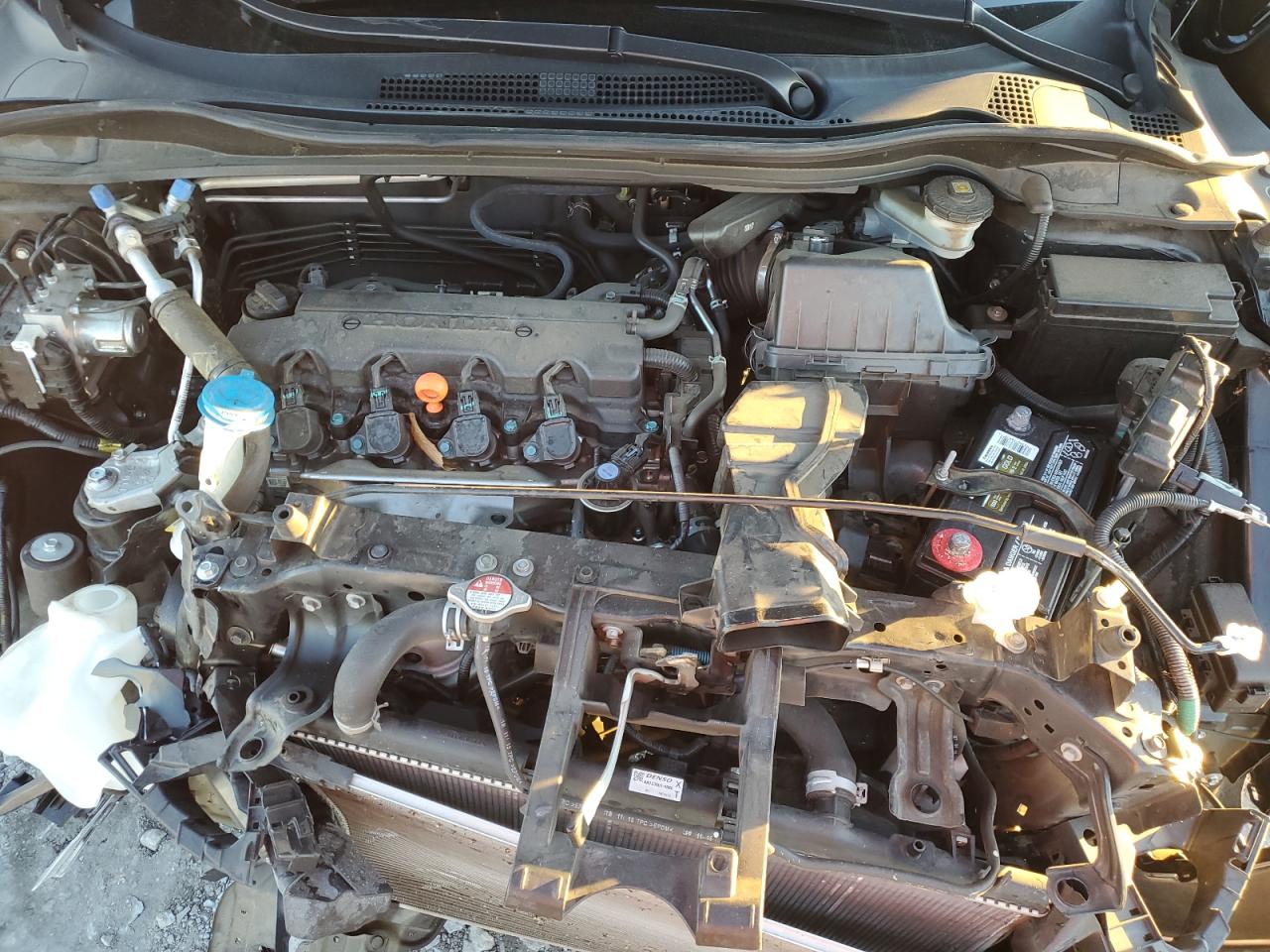 2016 Honda HR-V VIN 3CZRU5H51GM748010 Copart auction photo, front end damage thumbnail 12