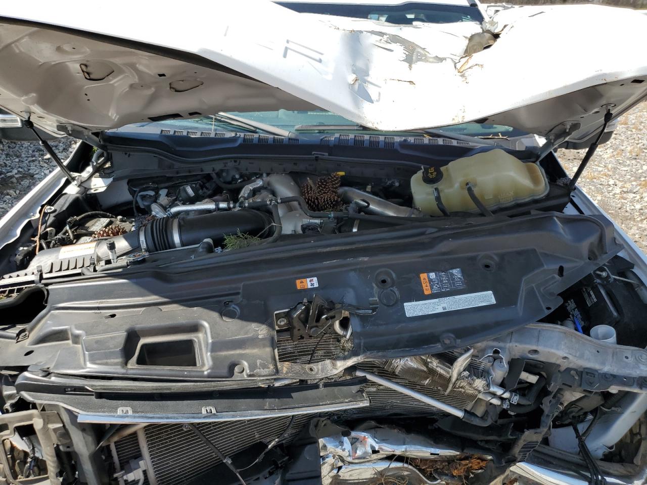 2022 Ford F450 VIN 1FD0W4GT2NEE52270 Copart auction photo, front end damage thumbnail 13