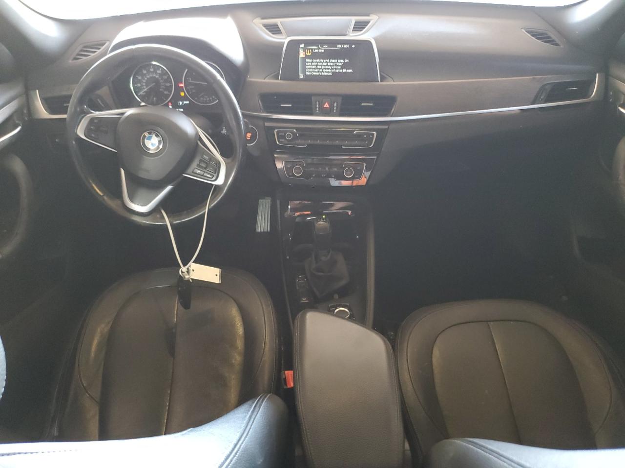 2016 BMW X1 VIN WBXHT3C38GP889197 Copart auction photo, front end / rear end damage thumbnail 8