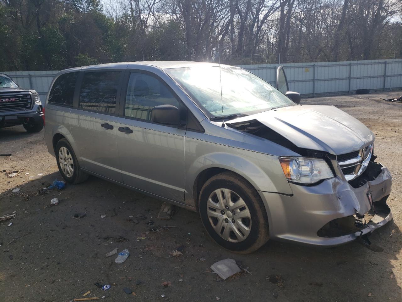 2019 Dodge Caravan VIN 2C4RDGBG3KR572672 Copart auction photo, front end damage thumbnail 4