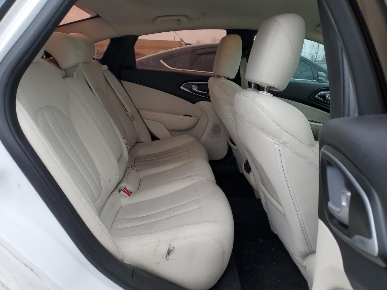 2015 Chrysler 200 VIN 1C3CCCABXFN726289 Copart auction photo, side damage thumbnail 10