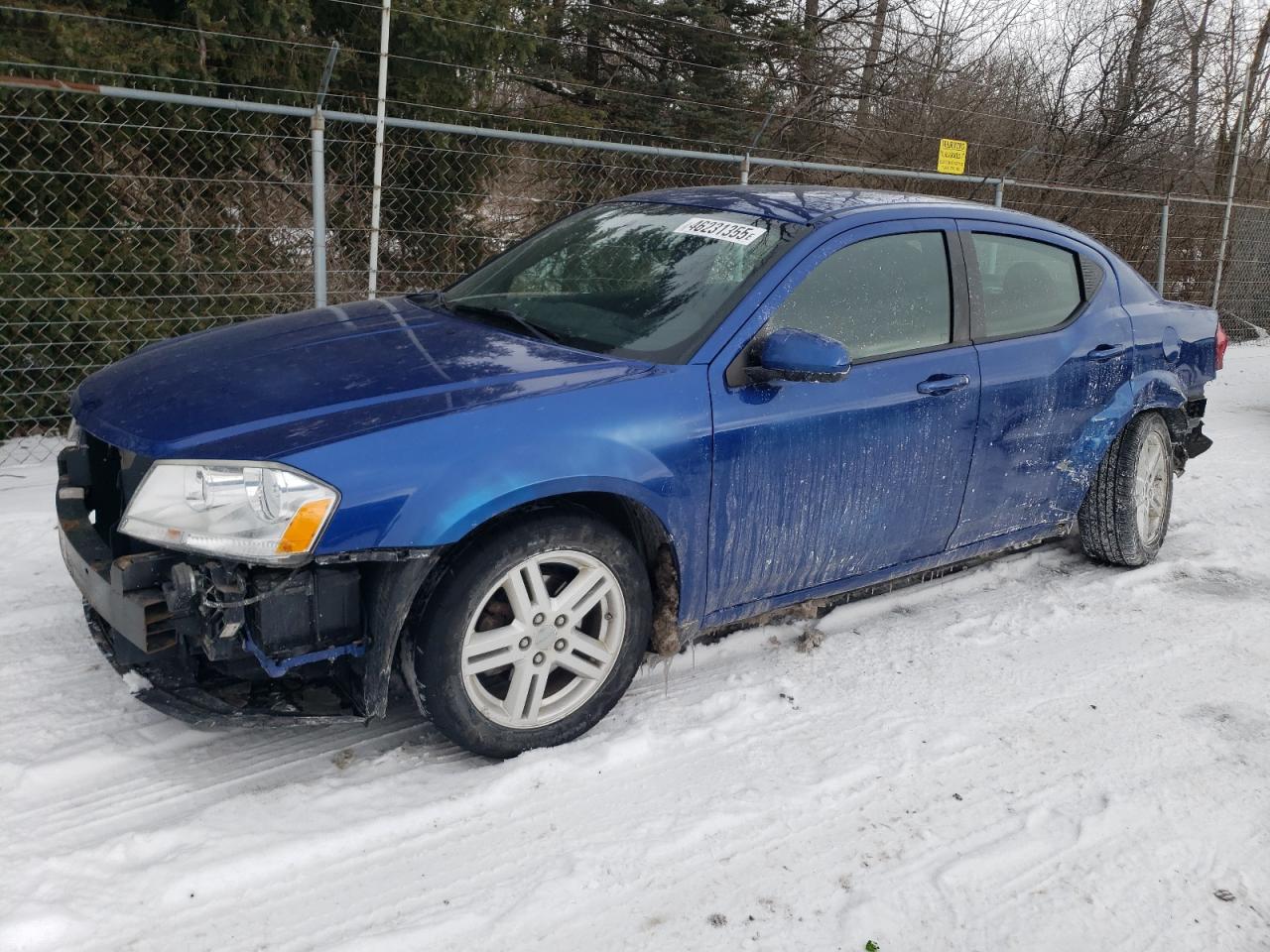 2012 Dodge Avenger VIN 1C3CDZCB8CN171612 - Copart auction photo