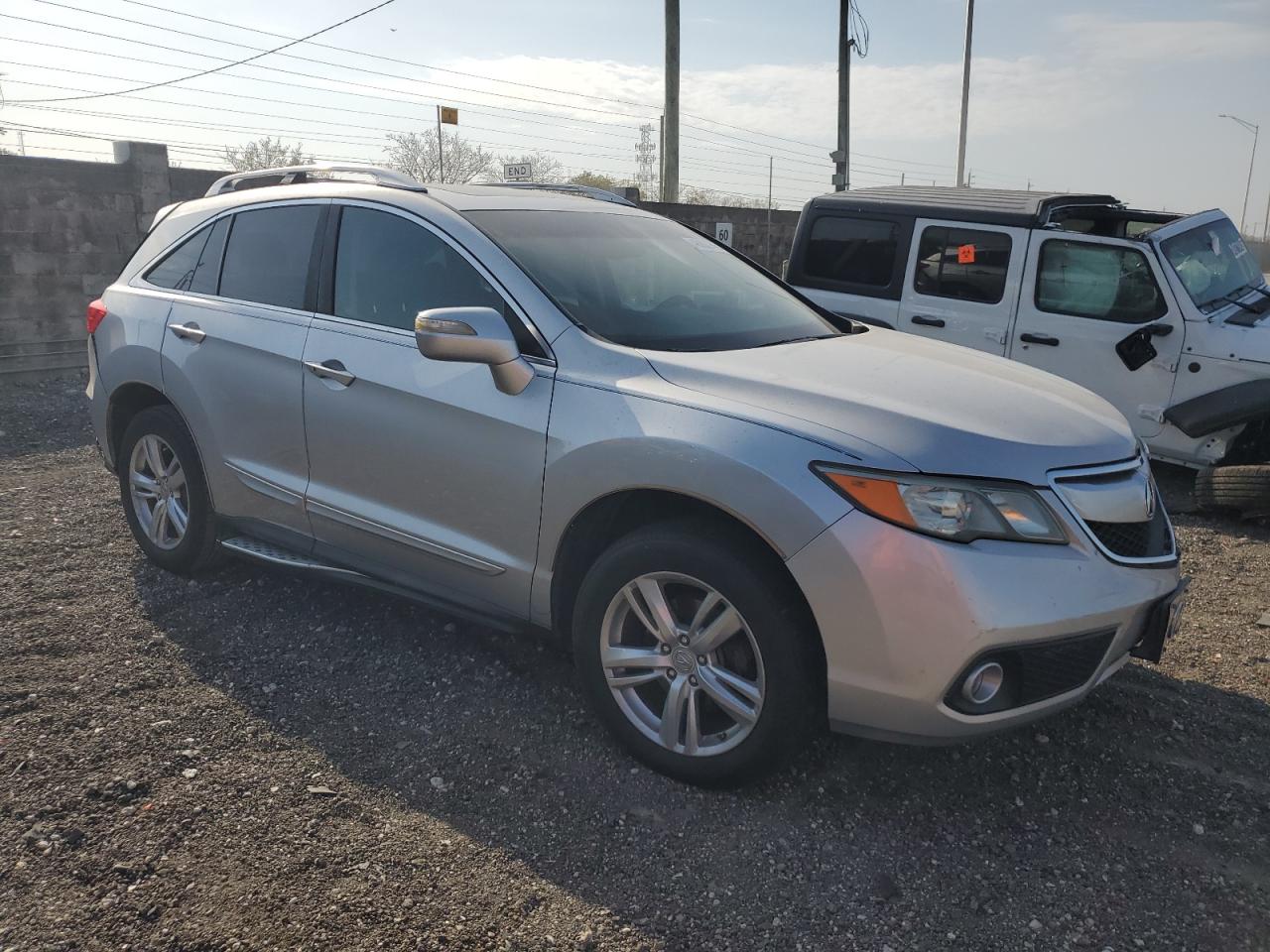 2013 Acura RDX VIN 5J8TB3H58DL006224 Copart auction photo, rear end / front end damage thumbnail 4