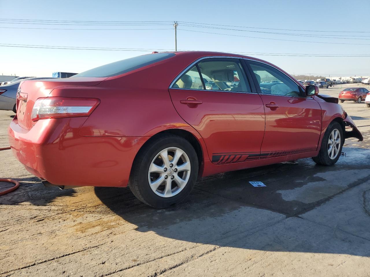 2011 Toyota Camry VIN 4T1BF3EK8BU631542 Copart auction photo, front end damage thumbnail 3