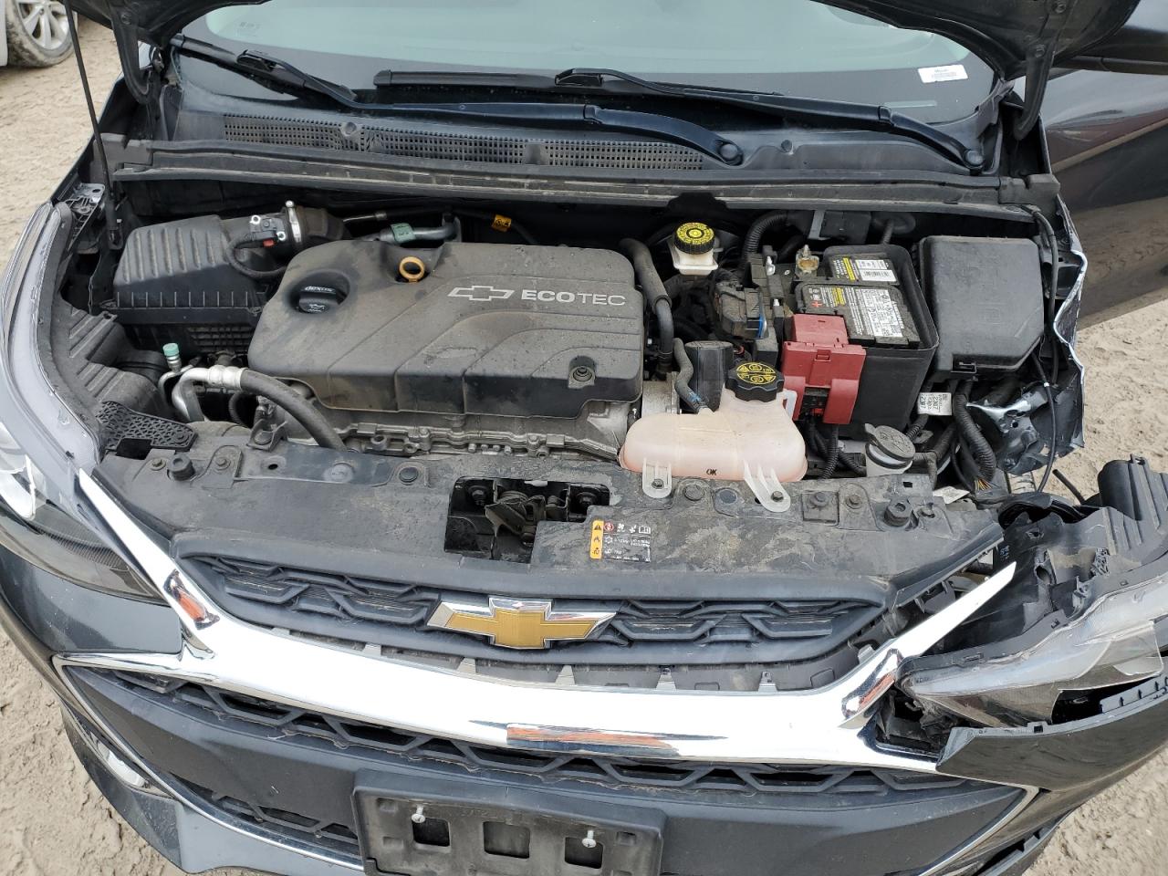 2020 Chevrolet Spark VIN KL8CD6SA7LC475358 Copart auction photo, front end / rear end damage thumbnail 11