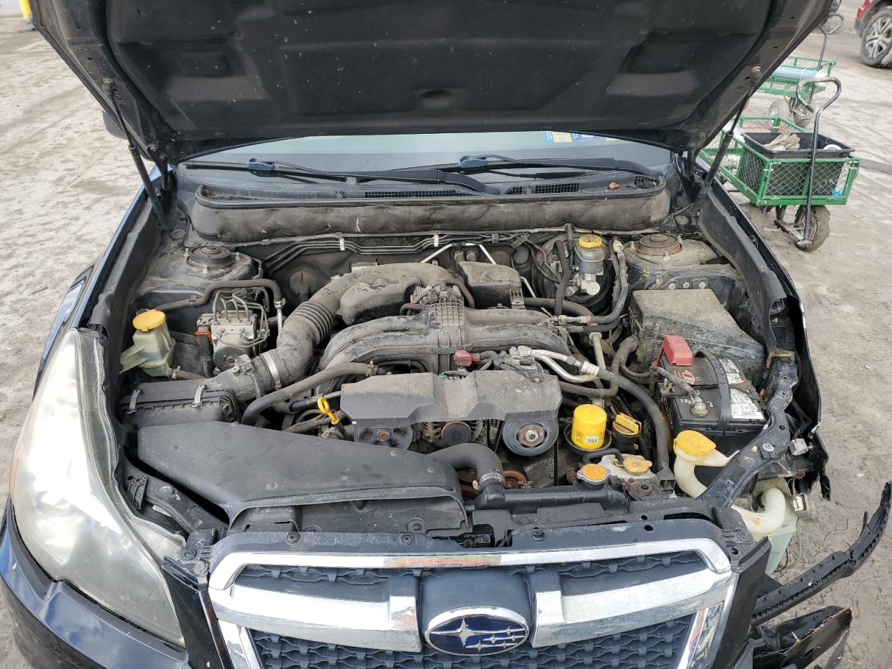 2014 Subaru Legacy VIN 4S3BMBA60E3002185 Copart auction photo, front end damage thumbnail 11