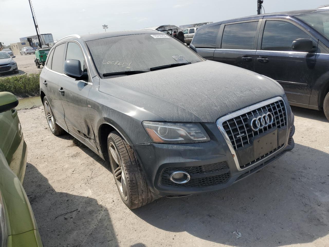 2010 Audi Q5 VIN WA1MKAFP3AA080616 Copart auction photo, water/flood damage thumbnail 4