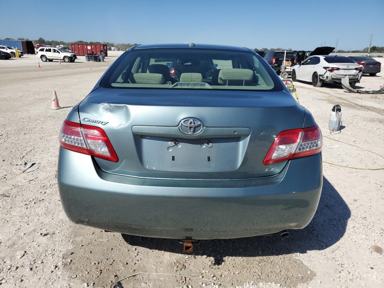 2010 Toyota Camry VIN 4T4BF3EK3AR002047 Copart auction photo, rear end / minor dent/scratches damage thumbnail 6