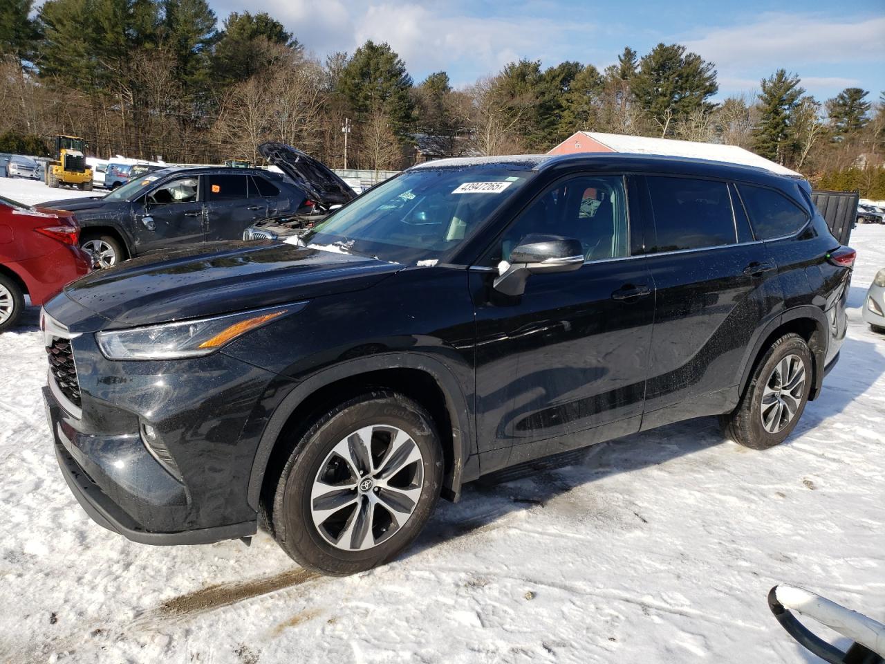 2021 Toyota Highlander VIN 5TDGZRBH4MS544497
