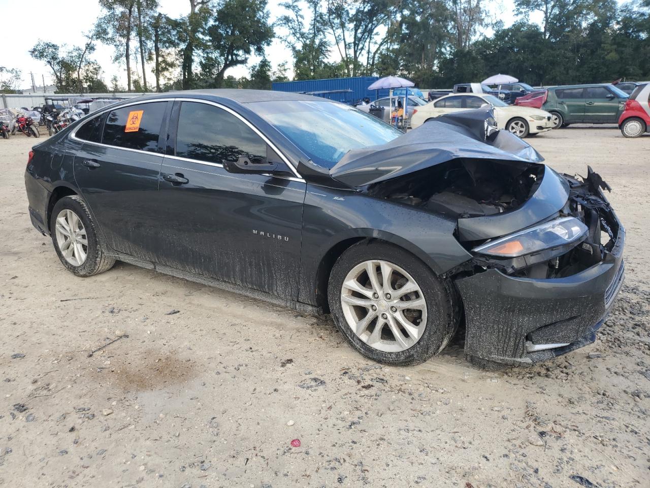 2017 Chevrolet Malibu VIN 1G1ZE5ST6HF167770 Copart auction photo, front end / minor dent/scratches damage thumbnail 4