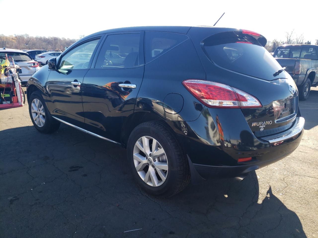 2011 Nissan Murano VIN JN8AZ1MW0BW166053 Copart auction photo, rear end damage thumbnail 2