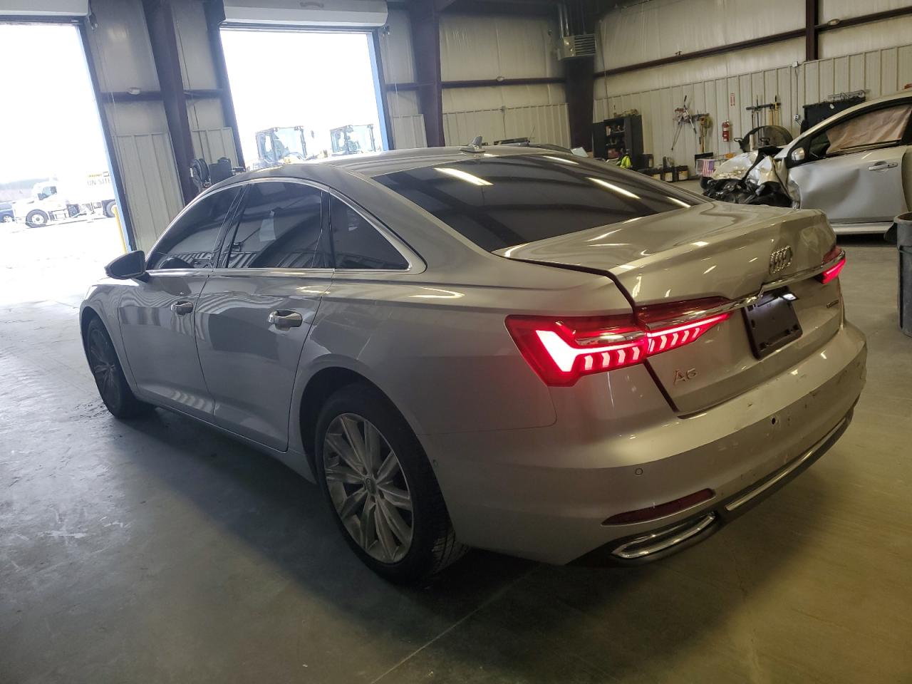 2019 Audi A6 VIN WAUE8AF23KN128233 Copart auction photo, rear end damage thumbnail 2