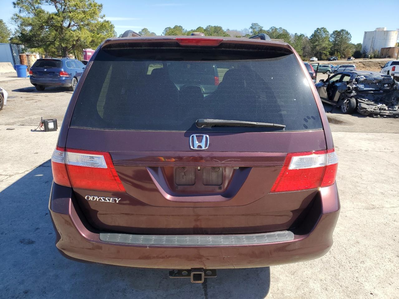 2007 Honda Odyssey VIN 5FNRL38707B097567 Copart auction photo, front end damage thumbnail 6