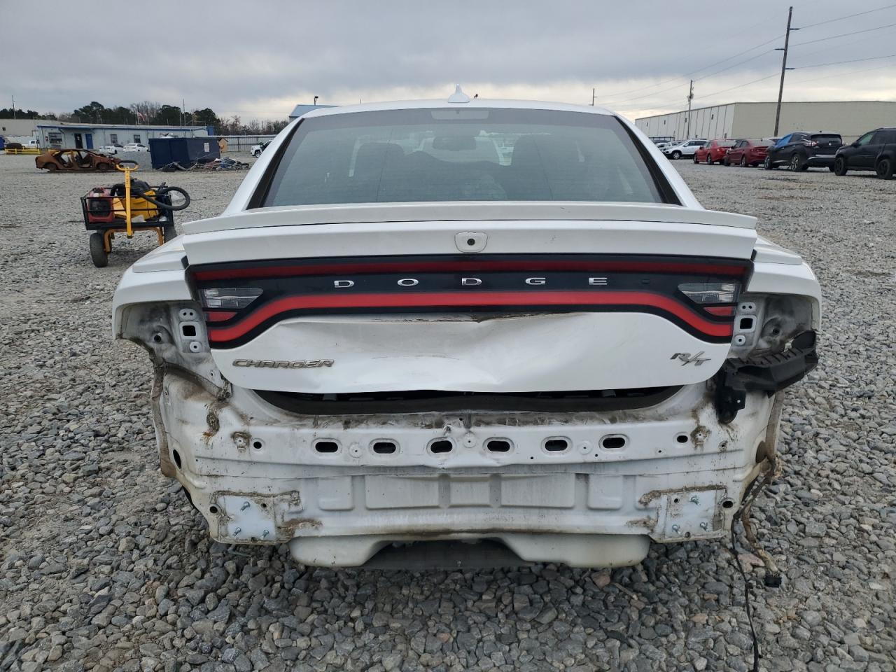 2018 Dodge Charger VIN 2C3CDXCT3JH244355 Copart auction photo, rear end damage thumbnail 6