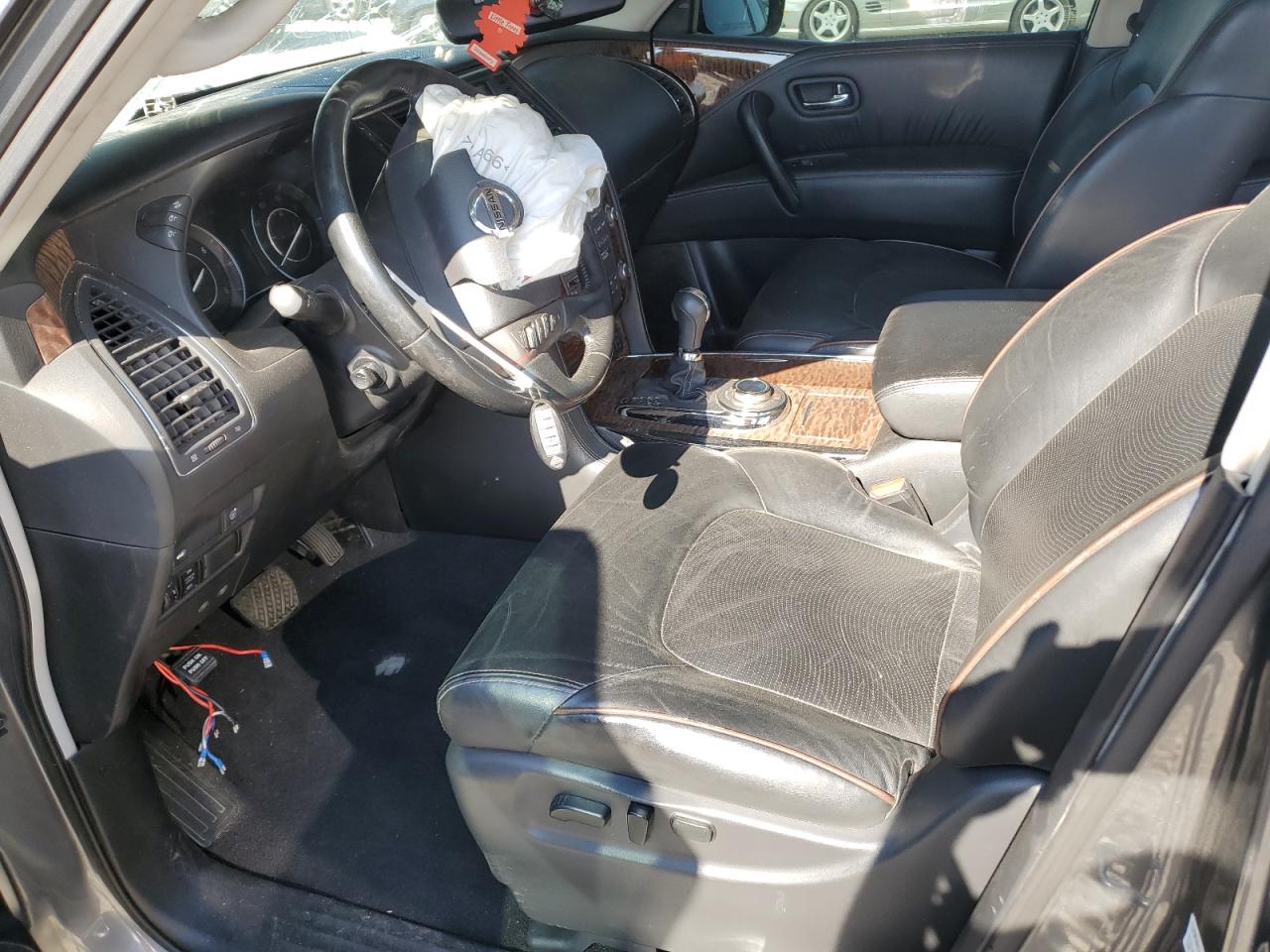 2018 Nissan Armada VIN JN8AY2NC3J9557238 Copart auction photo, front end damage thumbnail 7