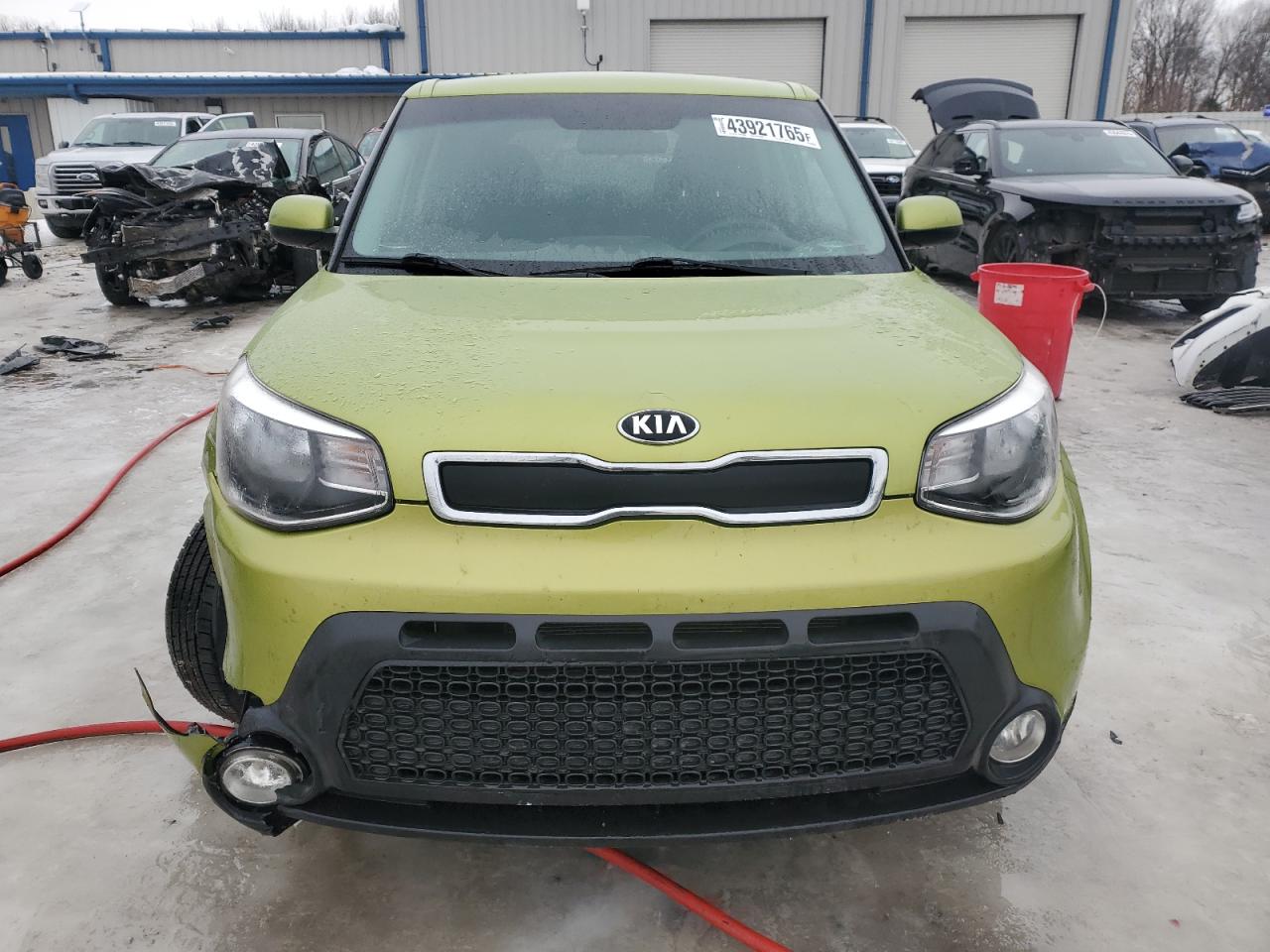 2015 KIA Soul VIN KNDJN2A22F7792573 Copart auction photo, front end damage thumbnail 5