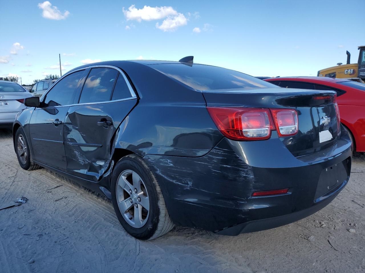 2015 Chevrolet Malibu VIN 1G11B5SL9FF271558 Copart auction photo, side / minor dent/scratches damage thumbnail 2