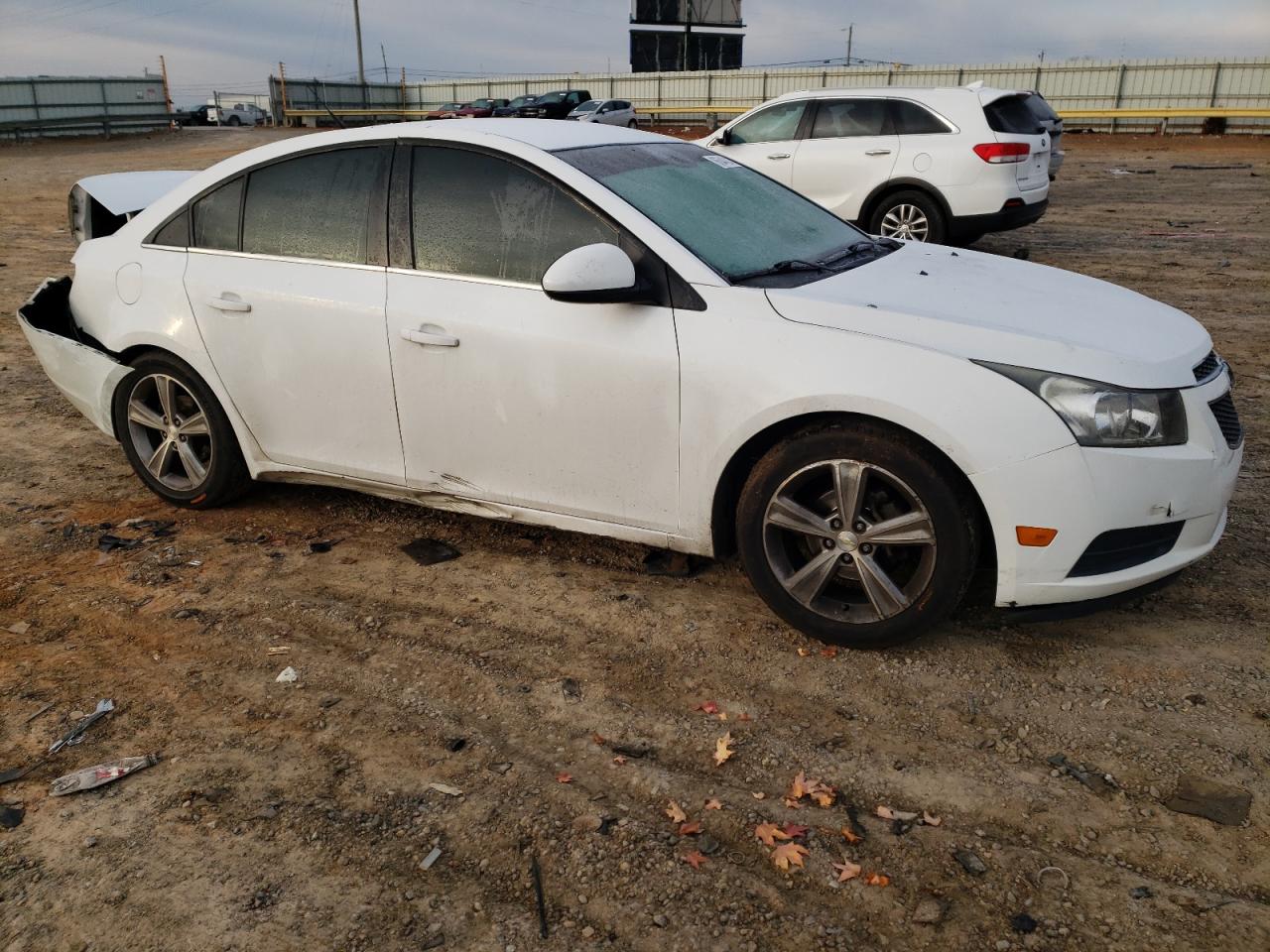 2013 Chevrolet Cruze VIN 1G1PE5SB1D7127566 Copart auction photo, all over / frame damage damage thumbnail 4