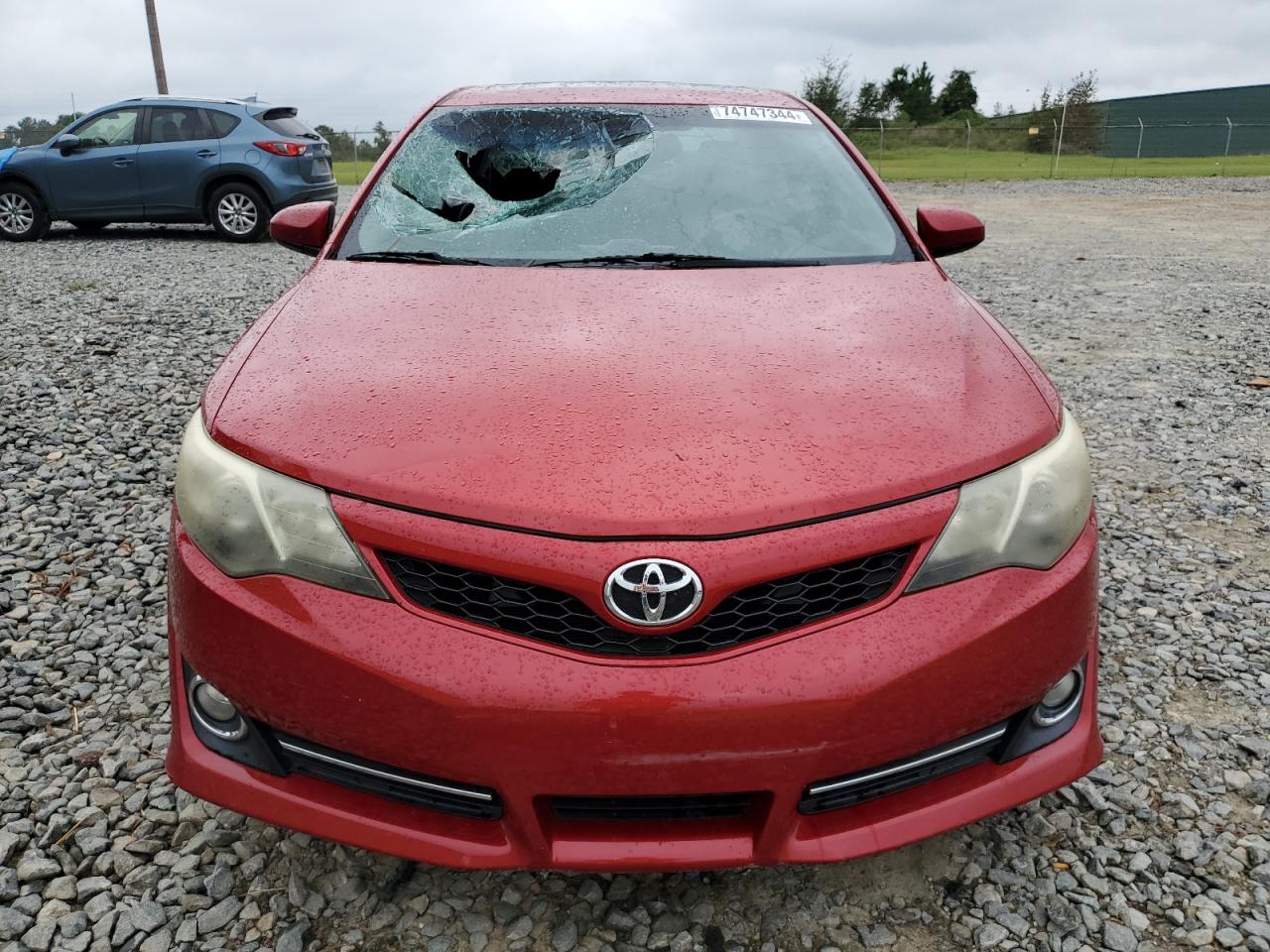 2012 Toyota Camry VIN 4T1BK1FK6CU510508 Copart auction photo, top/roof damage thumbnail 5