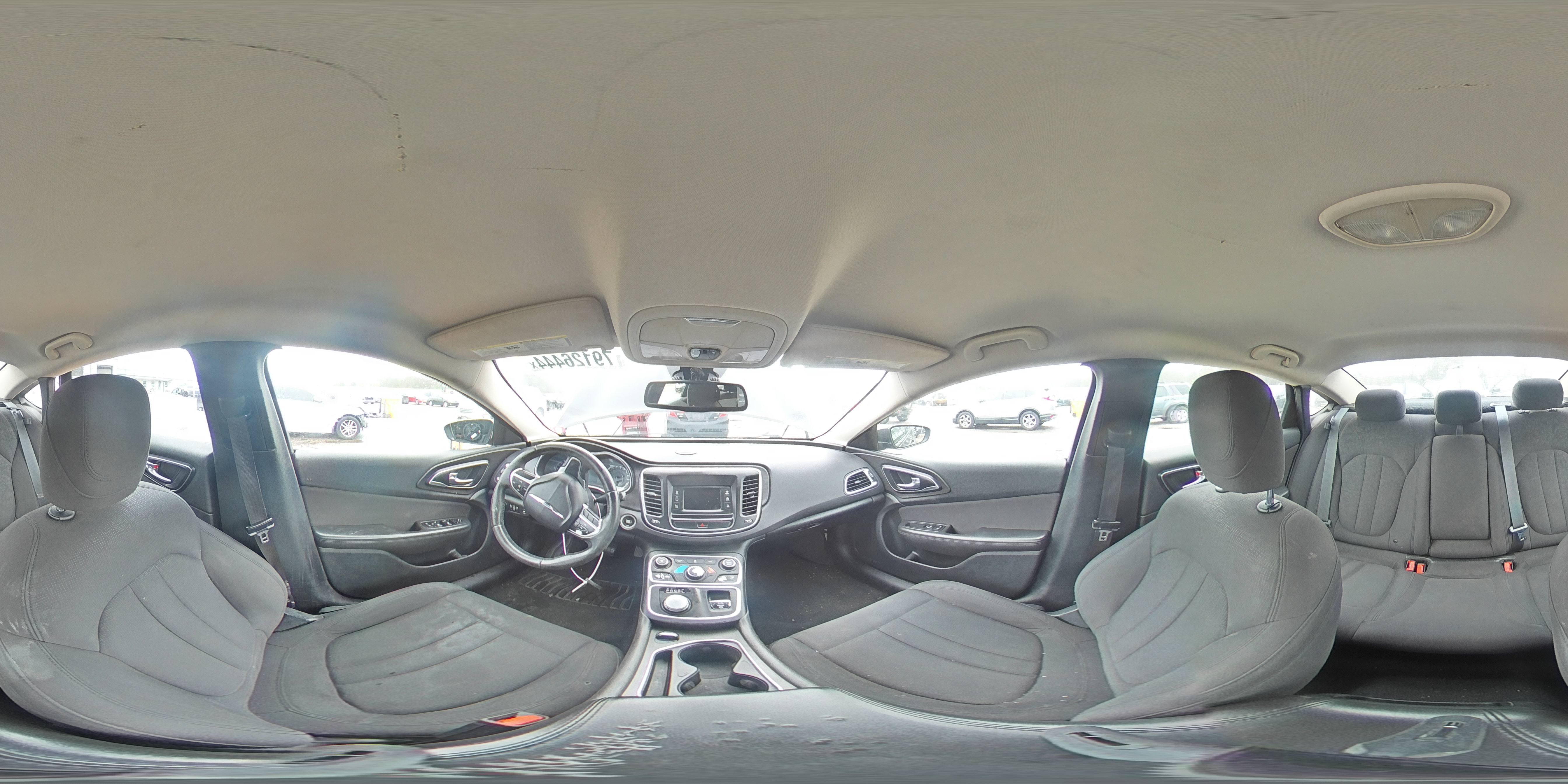 2017 Chrysler 200 VIN 1C3CCCFB4HN504441 Copart auction photo, side / front end damage thumbnail 14