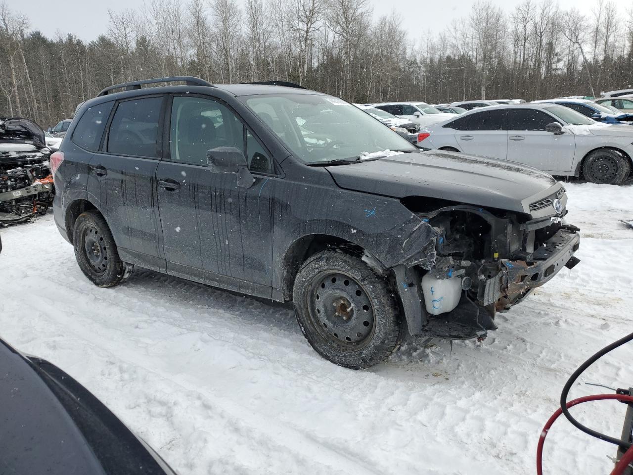 2017 Subaru Forester VIN JF2SJEDCXHH551140 Copart auction photo, front end damage thumbnail 4
