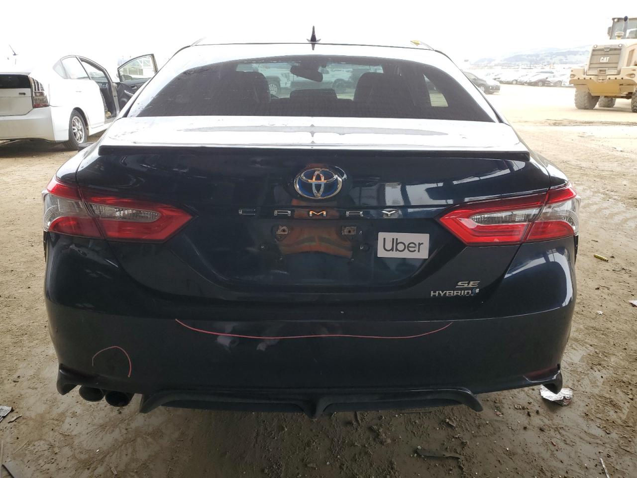 2018 Toyota Camry VIN 4T1B21HK3JU506233 Copart auction photo, front end / side damage thumbnail 6
