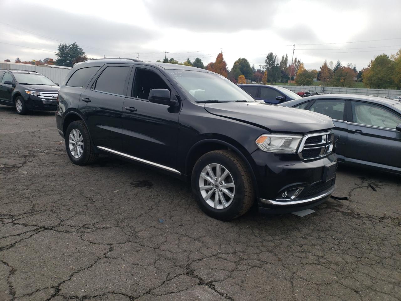 2019 Dodge Durango VIN 1C4RDJAG5KC535758 Copart auction photo, front end damage thumbnail 4