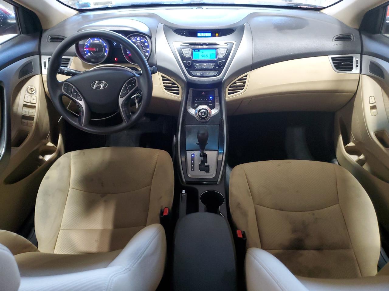 2013 Hyundai Elantra VIN KMHDH4AE6DU776431 Copart auction photo, front end damage thumbnail 8
