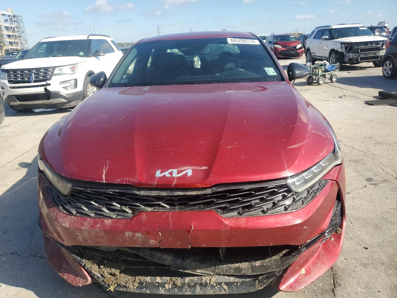 2022 KIA K5 VIN 5XXG64J26NG159096 Copart auction photo, water/flood damage thumbnail 5