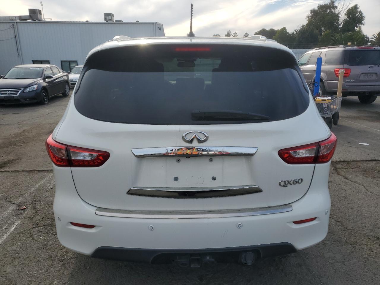 2014 Infiniti QX60 VIN 5N1CL0MM4EC519829 Copart auction photo, minor dent/scratches damage thumbnail 6