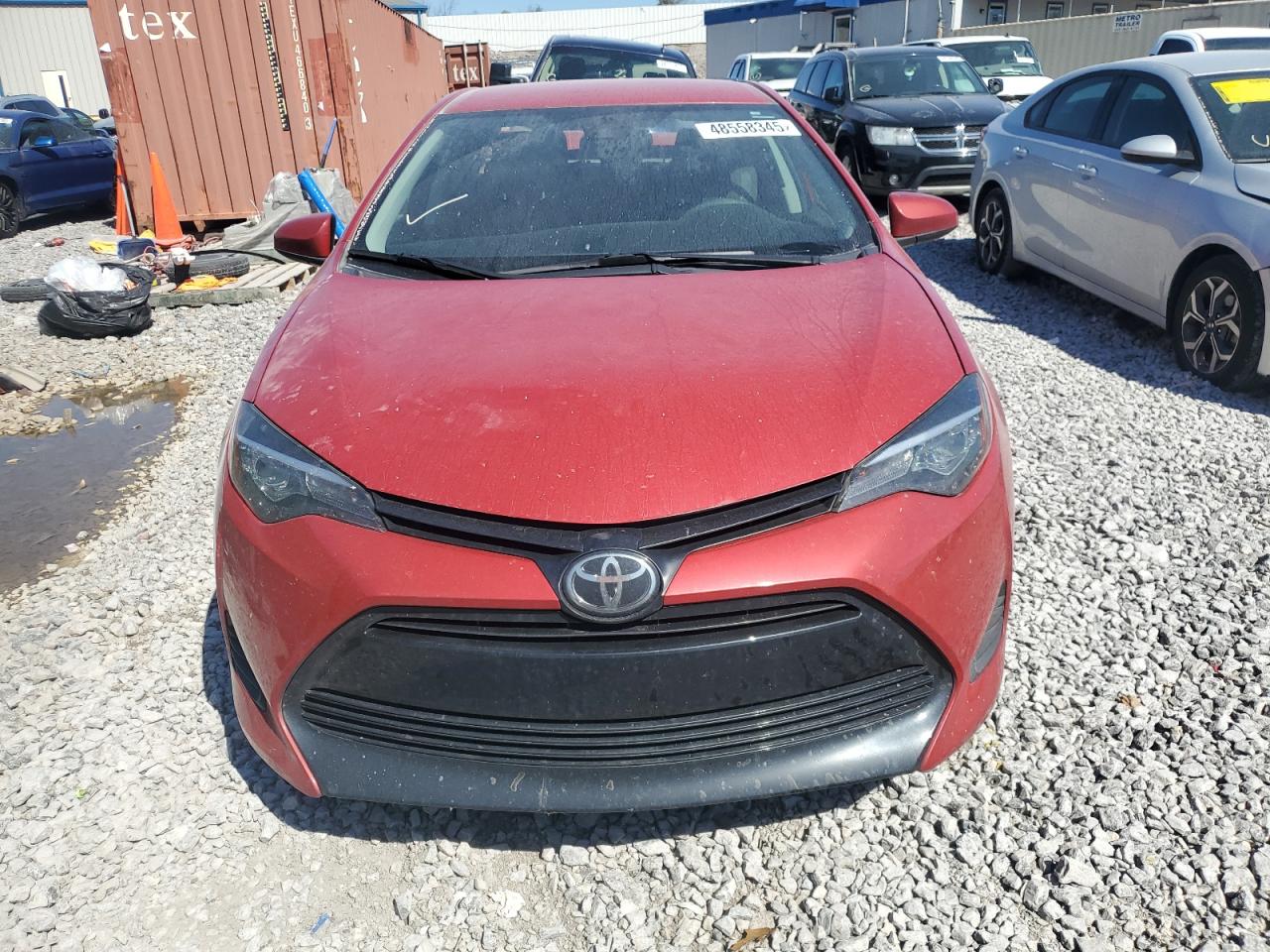 2019 Toyota Corolla VIN 2T1BURHE7KC189160 Copart auction photo, rear end damage thumbnail 5