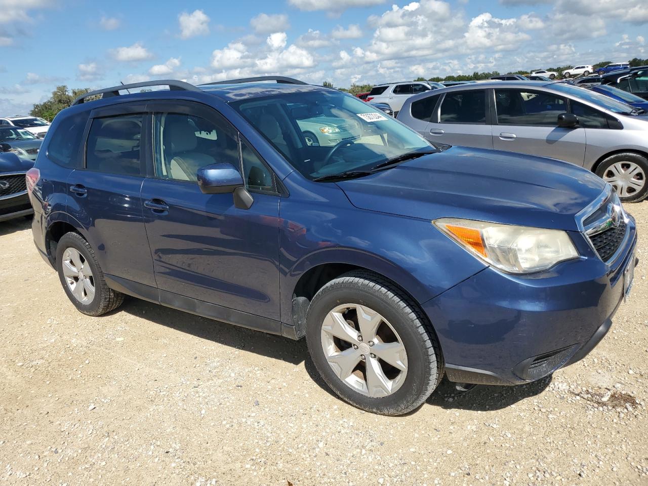 2014 Subaru Forester VIN JF2SJAEC7EH520463 Copart auction photo, water/flood damage thumbnail 4