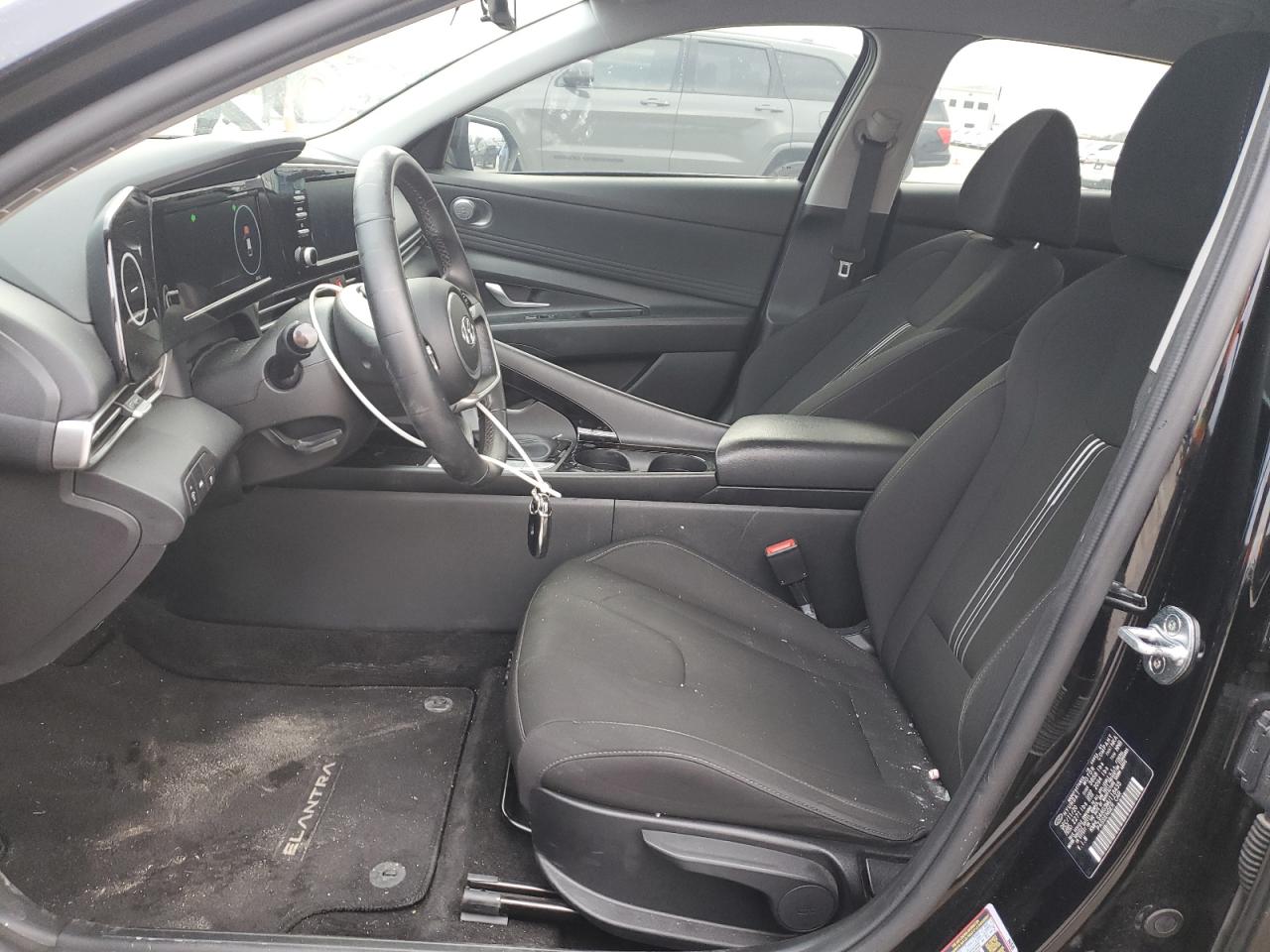 2021 Hyundai Elantra VIN KMHLS4AG3MU118435 Copart auction photo, front end / side damage thumbnail 7