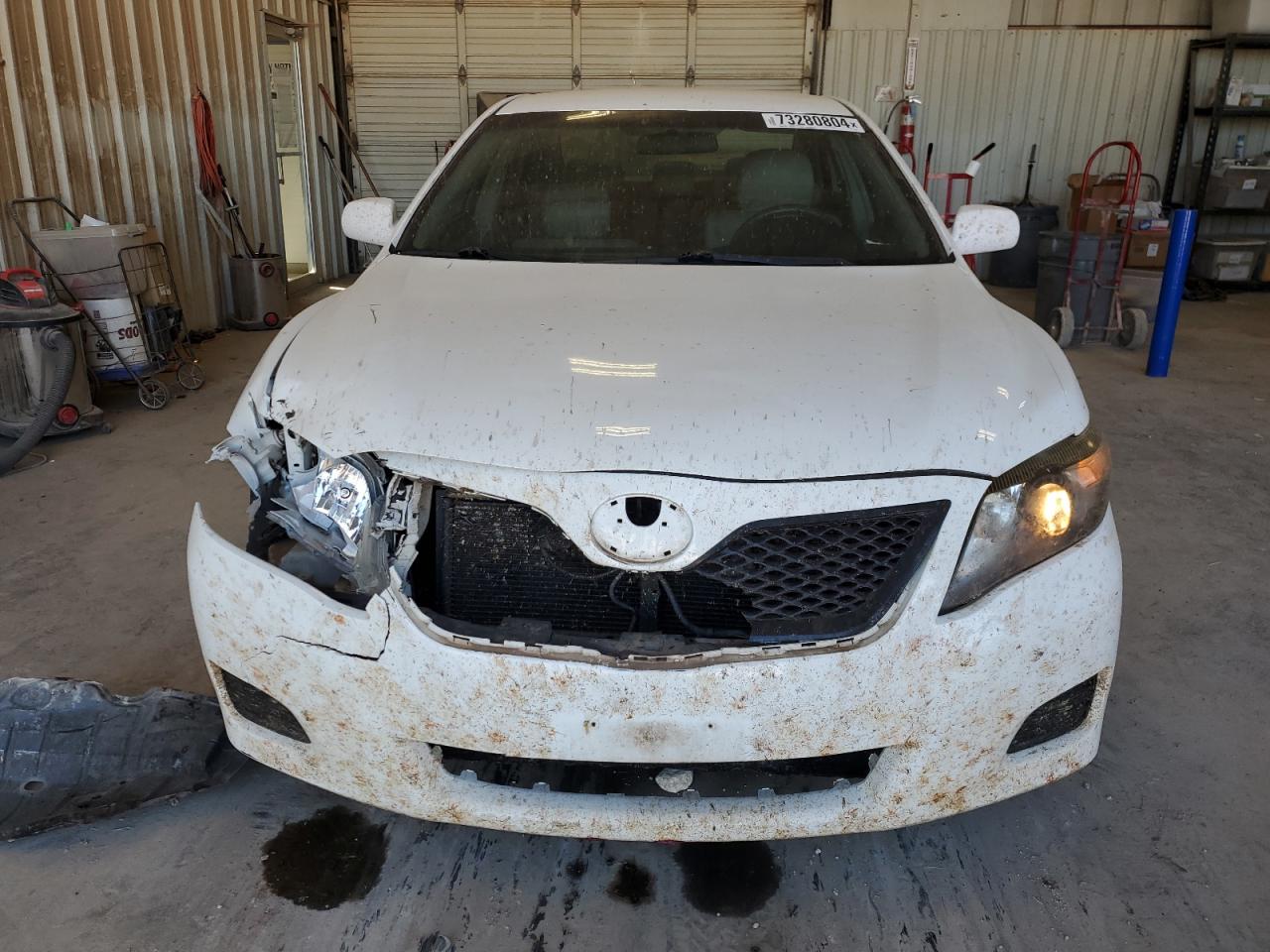 2010 Toyota Camry VIN 4T4BF3EK6AR019862 Copart auction photo, front end / hail damage thumbnail 5