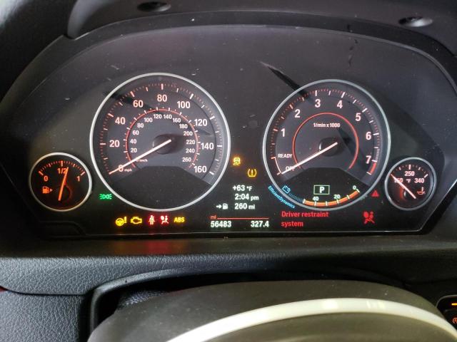 2014 BMW 3er VIN WBA3B5C5XEF599793 Copart auction photo, front end / undercarriage damage thumbnail 9