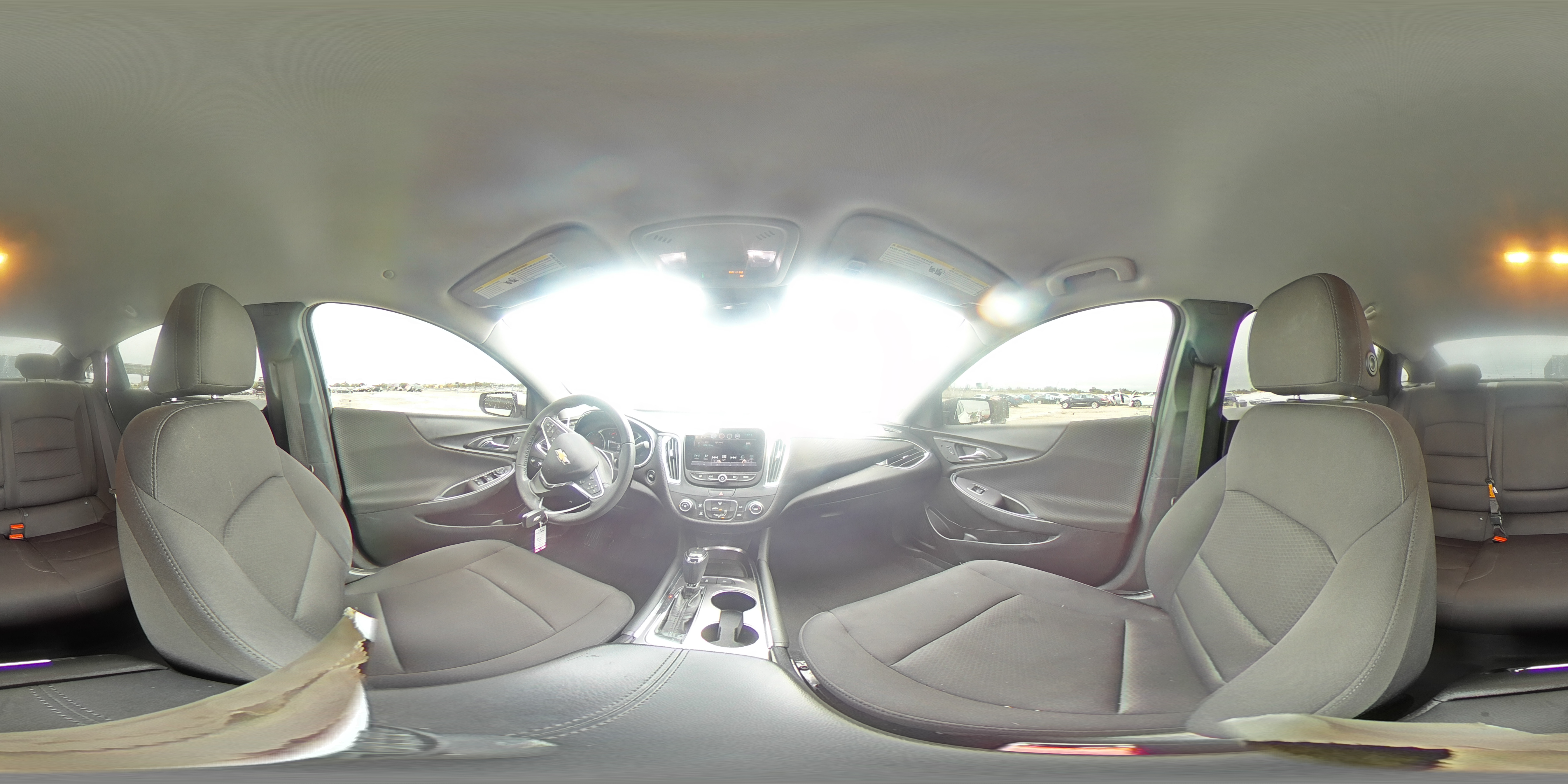 2018 Chevrolet Malibu VIN 1G1ZD5ST3JF284666 Copart auction photo, rear end / side damage thumbnail 13