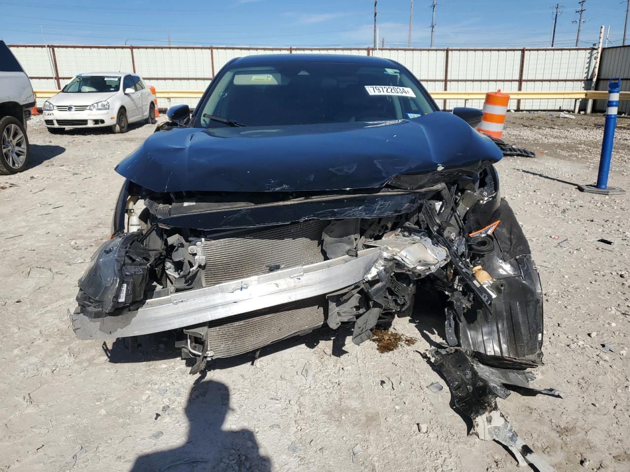 2019 Honda Civic VIN 19XFC2F67KE048596 Copart auction photo, front end damage thumbnail 5