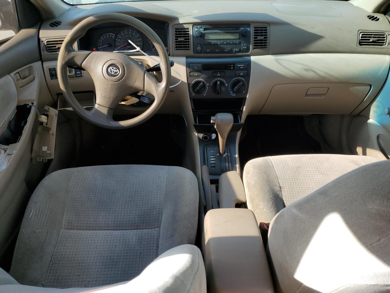 2005 Toyota Corolla VIN 1NXBR32E45Z503924 Copart auction photo, side / hail damage thumbnail 8