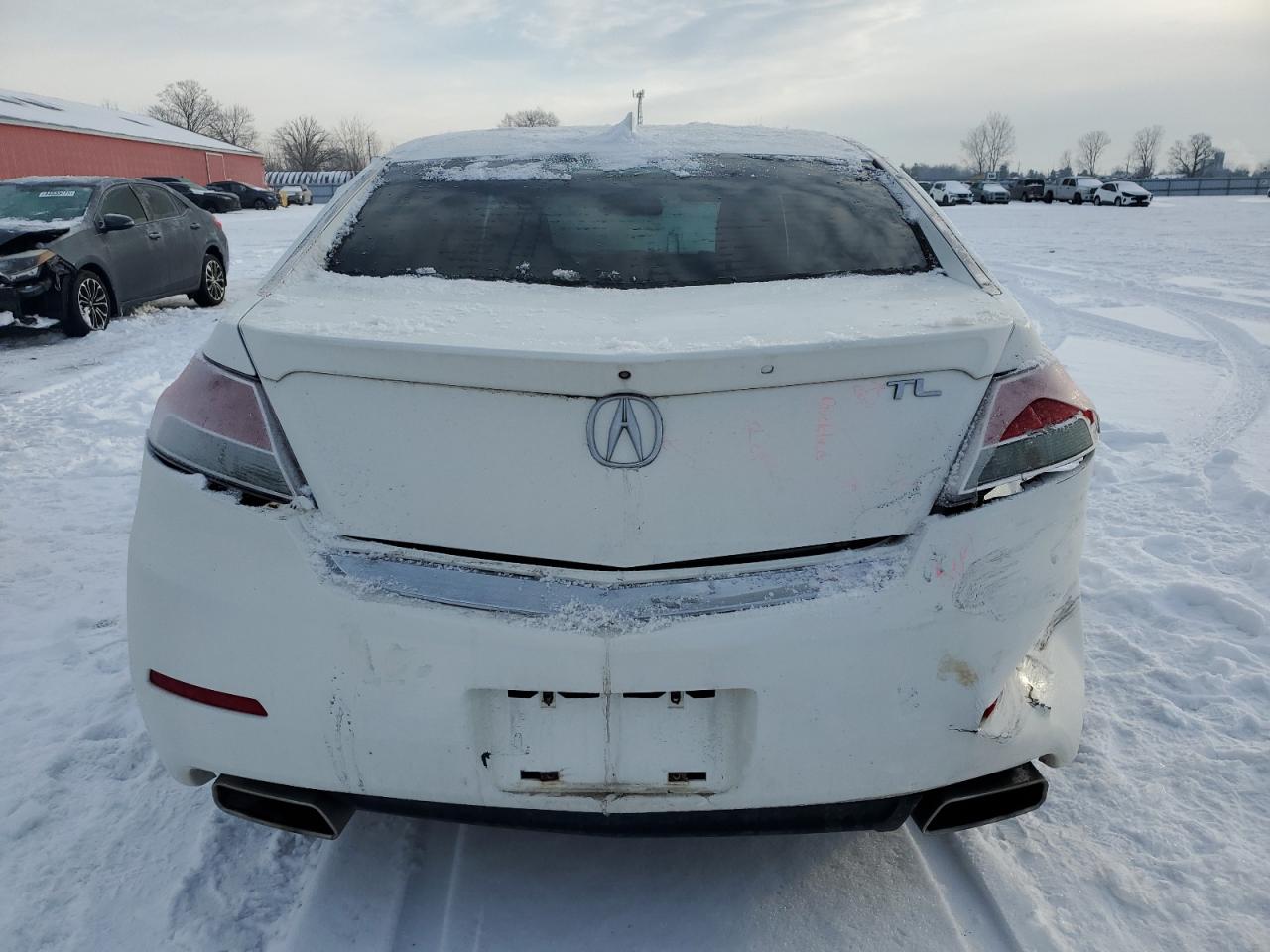 2013 Acura TL VIN 19UUA8F5XDA800192 Copart auction photo, rear end / front end damage thumbnail 6