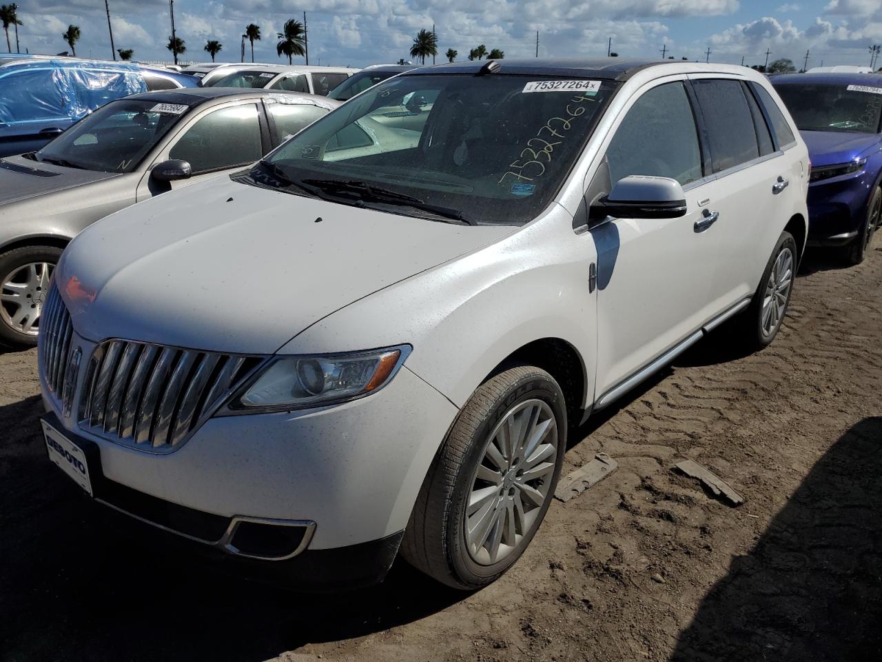 2013 Lincoln MKX VIN 2LMDJ6JKXDBL37829