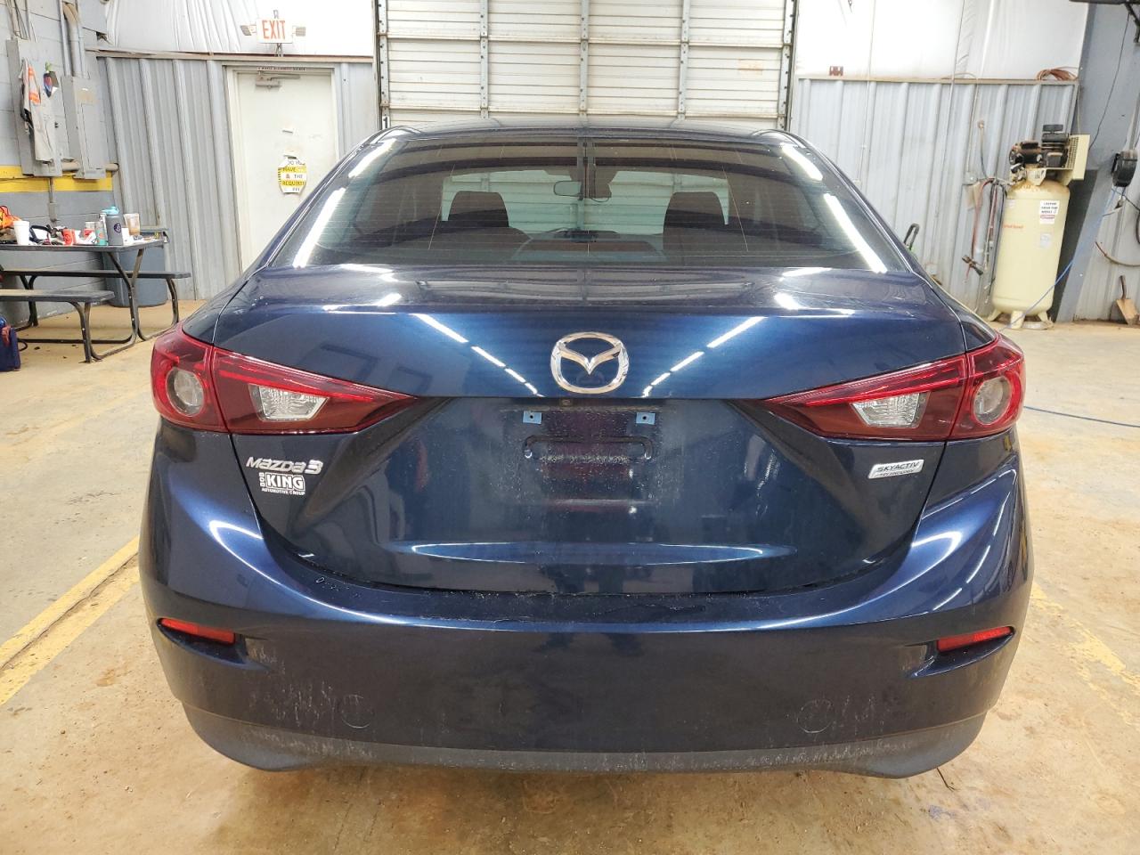 2018 Mazda 3 VIN 3MZBN1U70JM242435 Copart auction photo, rear end / undercarriage damage thumbnail 6