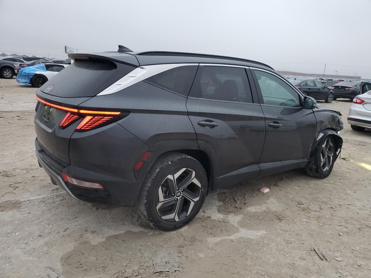 2022 Hyundai Tucson VIN 5NMJE3AE7NH023199 Copart auction photo, front end damage thumbnail 3